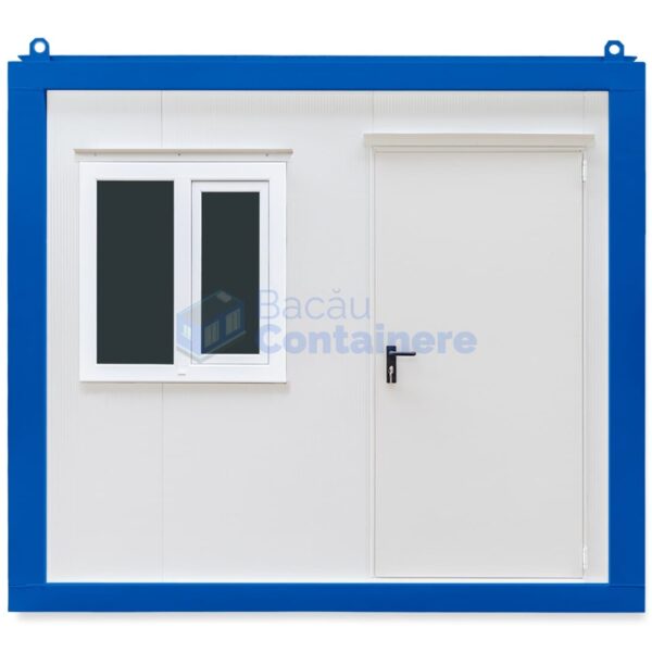 container birou bacau 3metri albastru