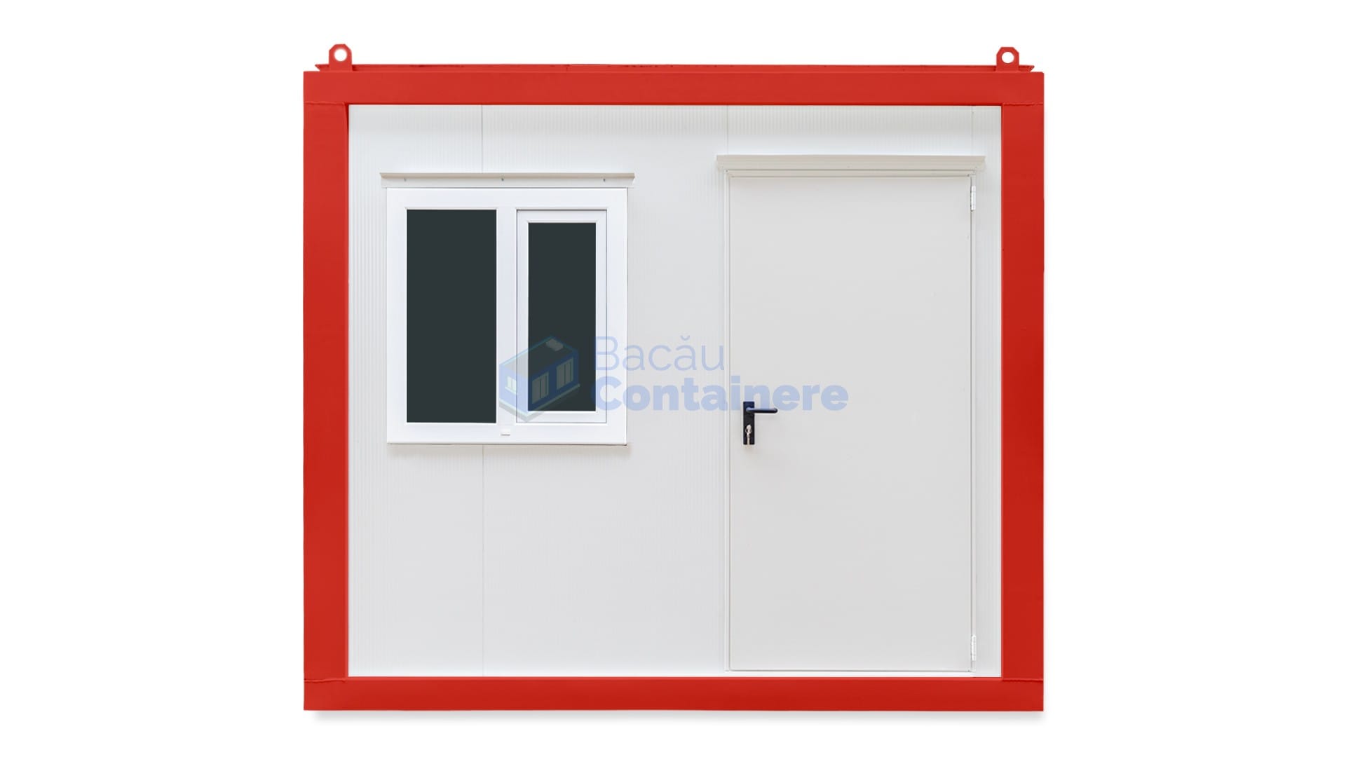 container birou bacau 3metri rosu