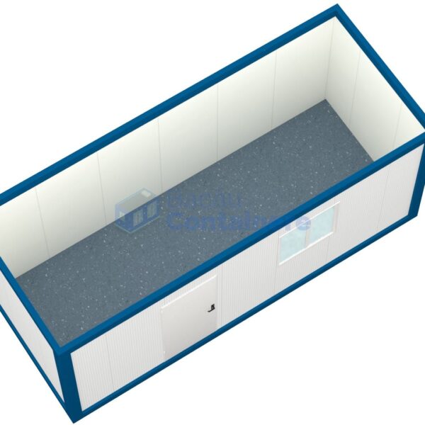 container birou bacau 6metri 1geam albastru2