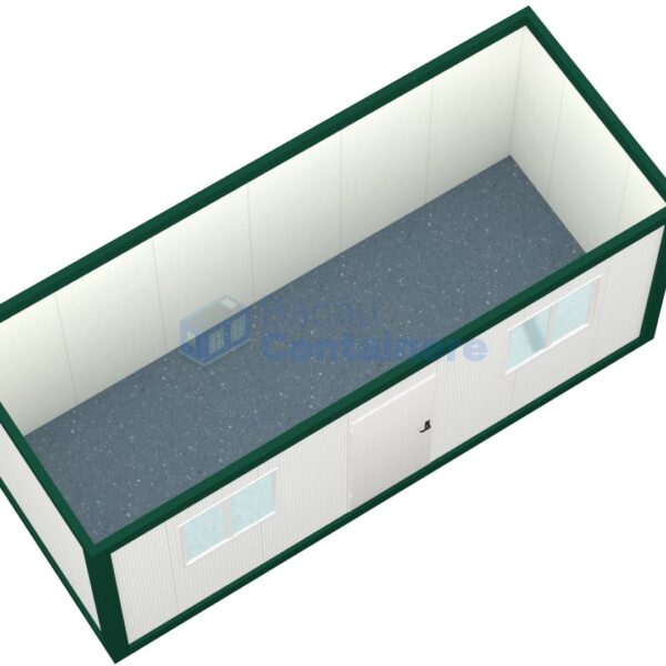 container birou bacau 6metri 2geamuri verde2