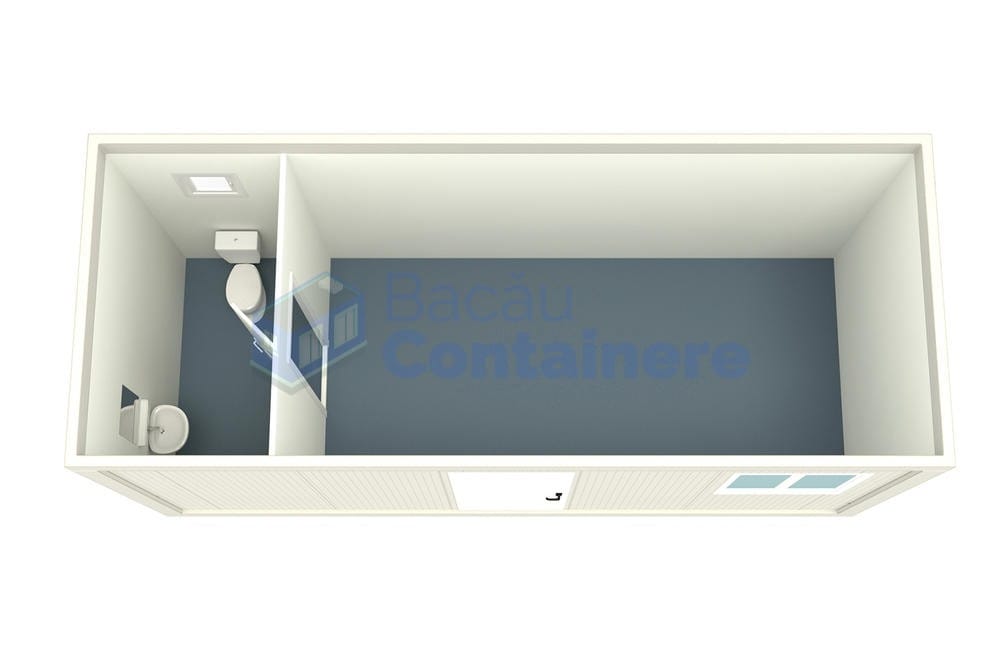 container casa bacau 6metri alb2