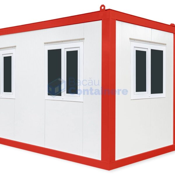container modular bacau 6x48m rosu