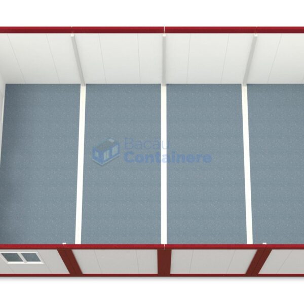 container modular bacau 6x96m rosu2