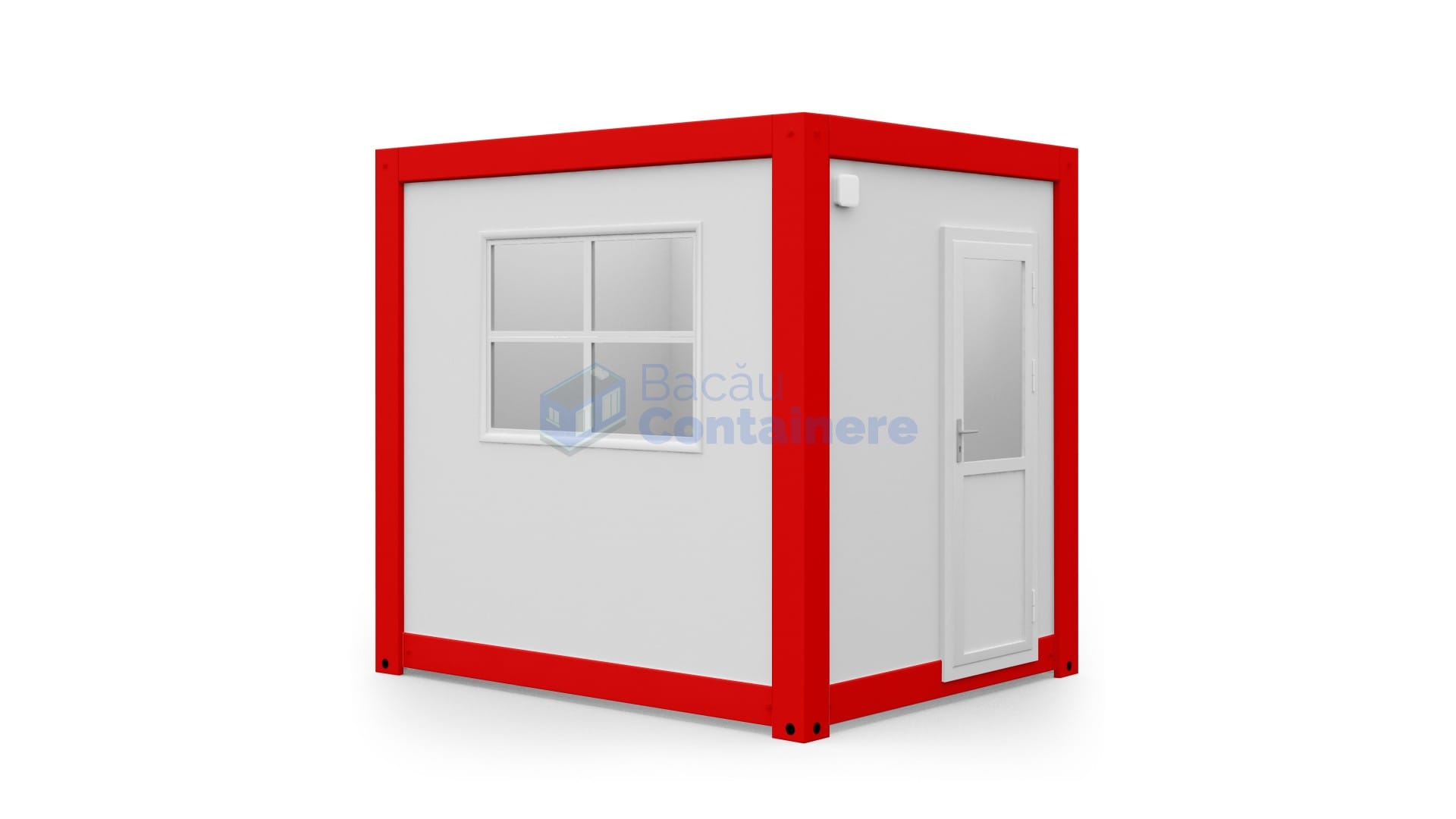 container paza bacau model 3 rosu