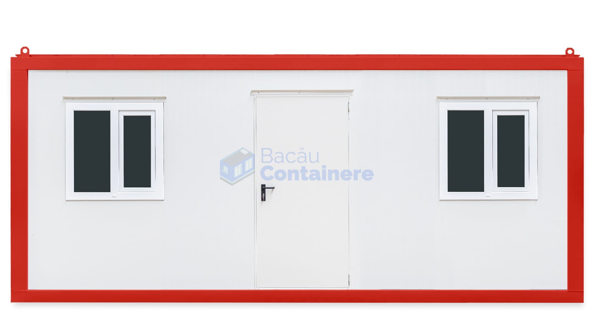 container santier bacau 6metri 2geamuri rosu